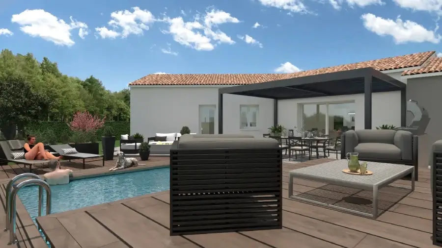 SM Maisons - Modèle Maison en V Santa Maëlla